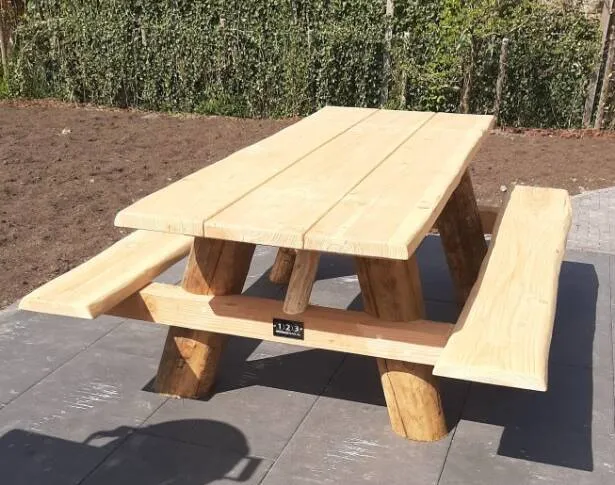 Jaap de Vries Mississippi 200 picknicktafel Douglas