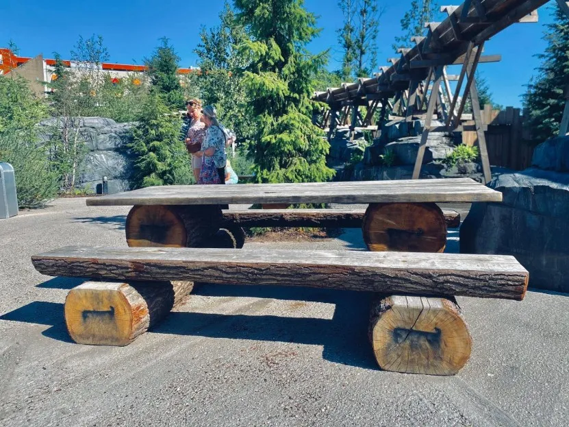 Jaap de Vries Producties San Diego 300 picknicktafel eiken 6-8 pers