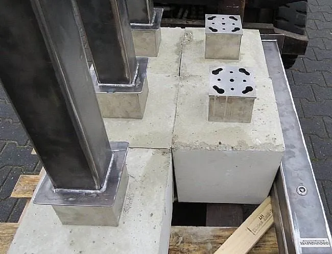 Groundlevel Fred afzetpaal CorTenstaal 90x90