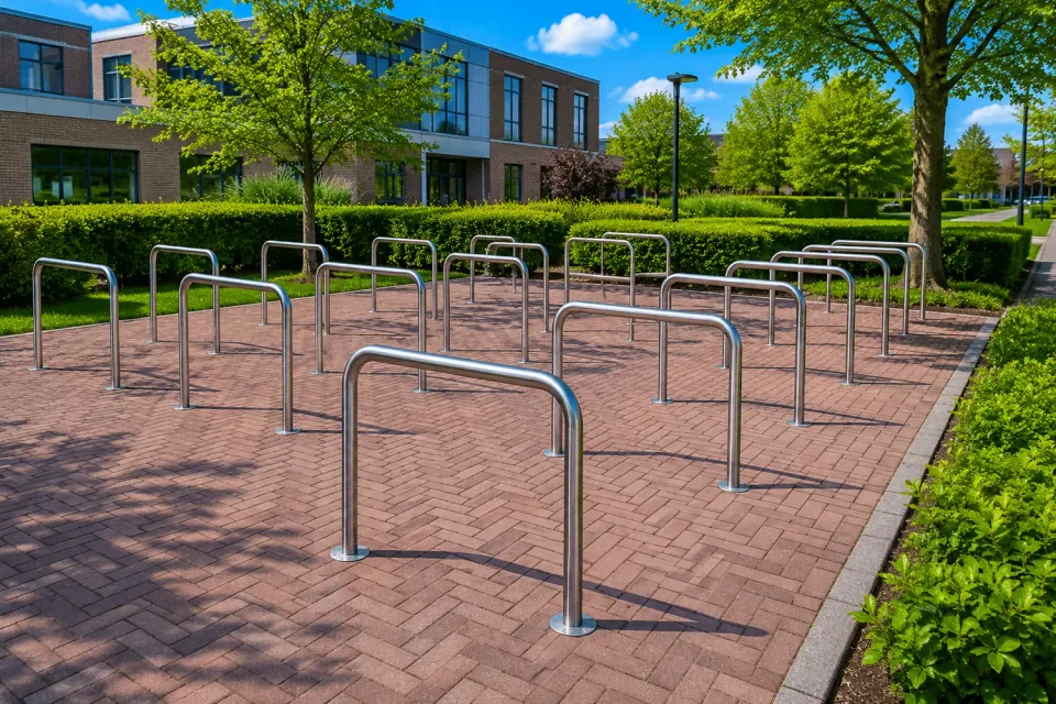 Jaap de Vries Producties Trento fietsnietje RVS 60-120 cm