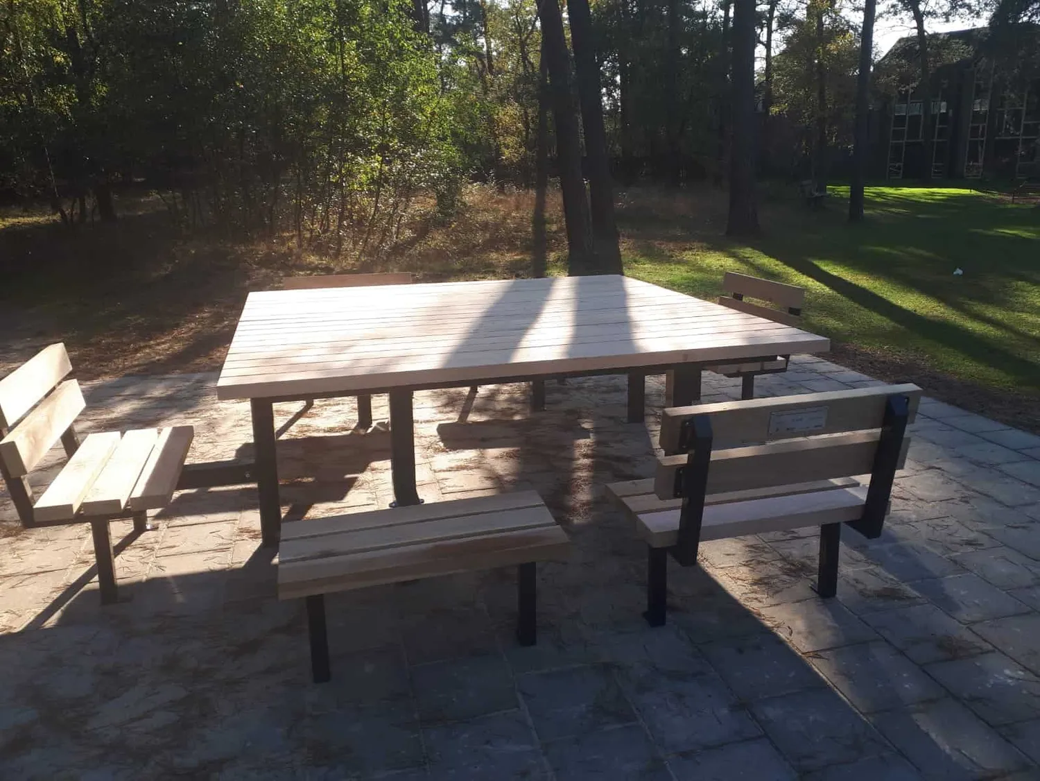 Jaap de Vries Seattle rolstoeltafel eiken staal