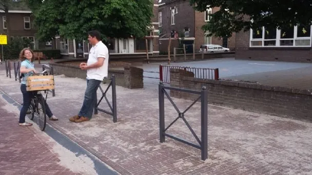 Groundlevel Samson Emma hekwerk staal 90 cm sierlijk