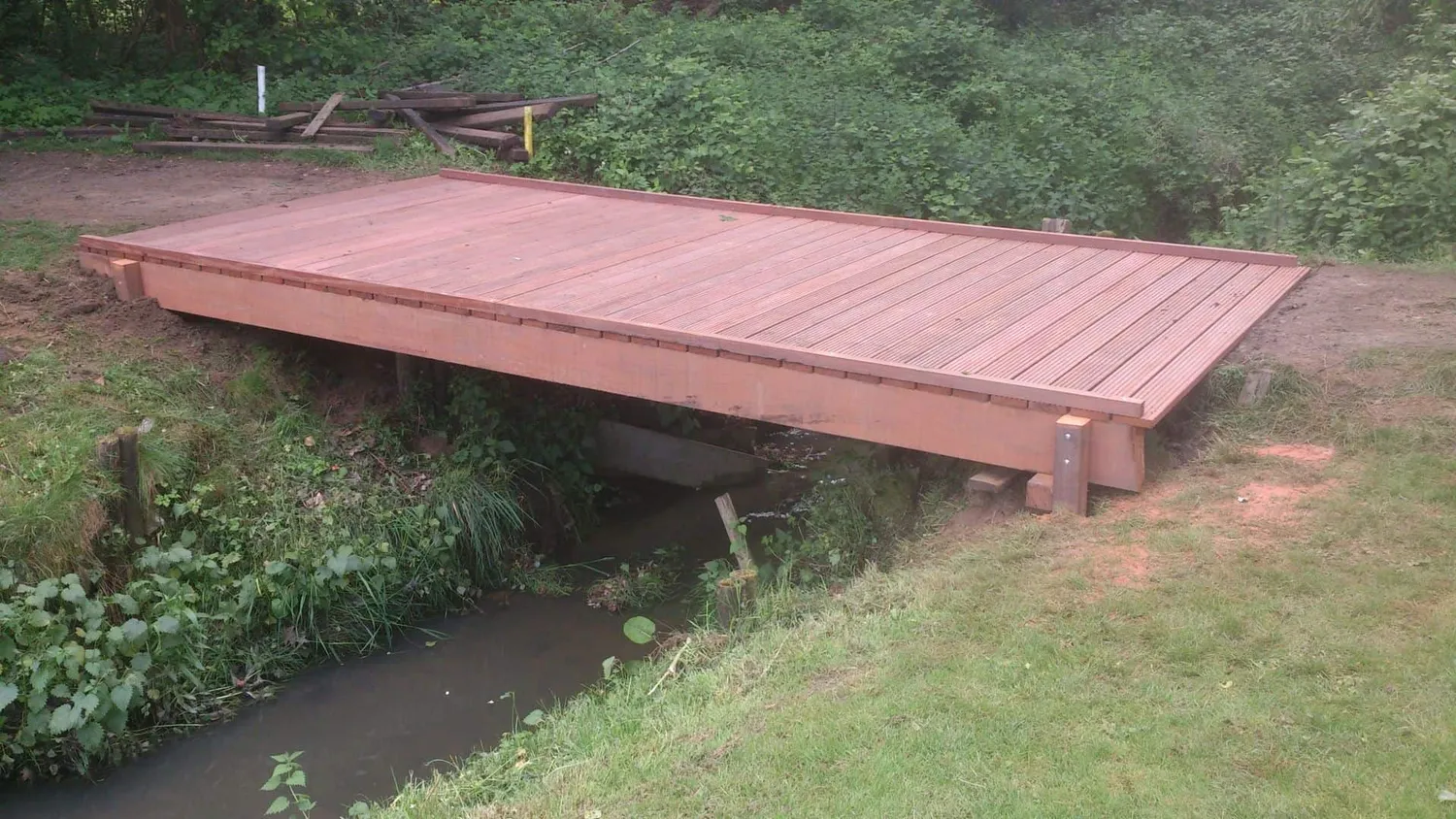 Jaap de Vries Brighton loopbrug douglas tot 8 meter