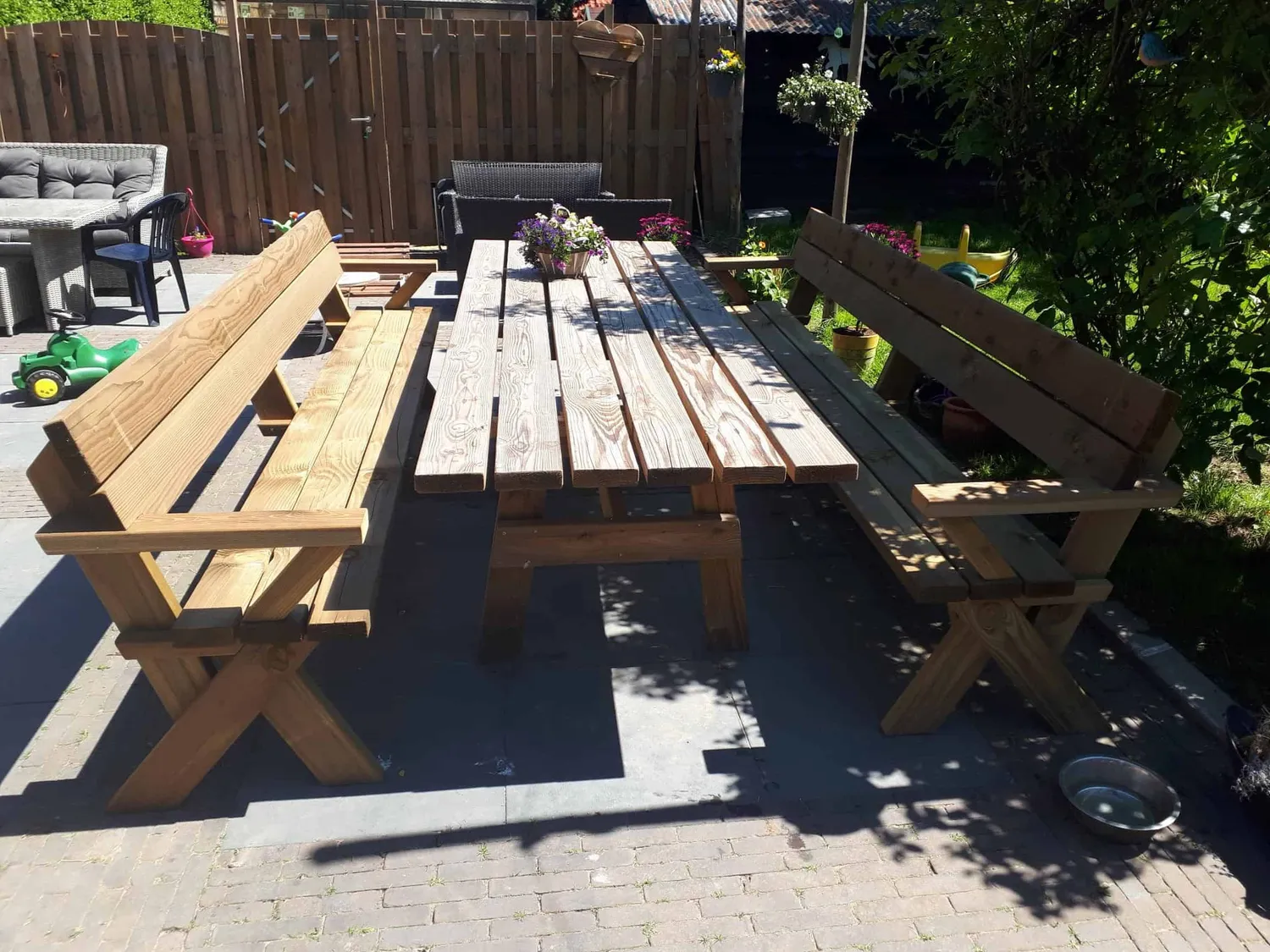 Jaap de Vries Nevada tuinset Douglas 8-12 personen