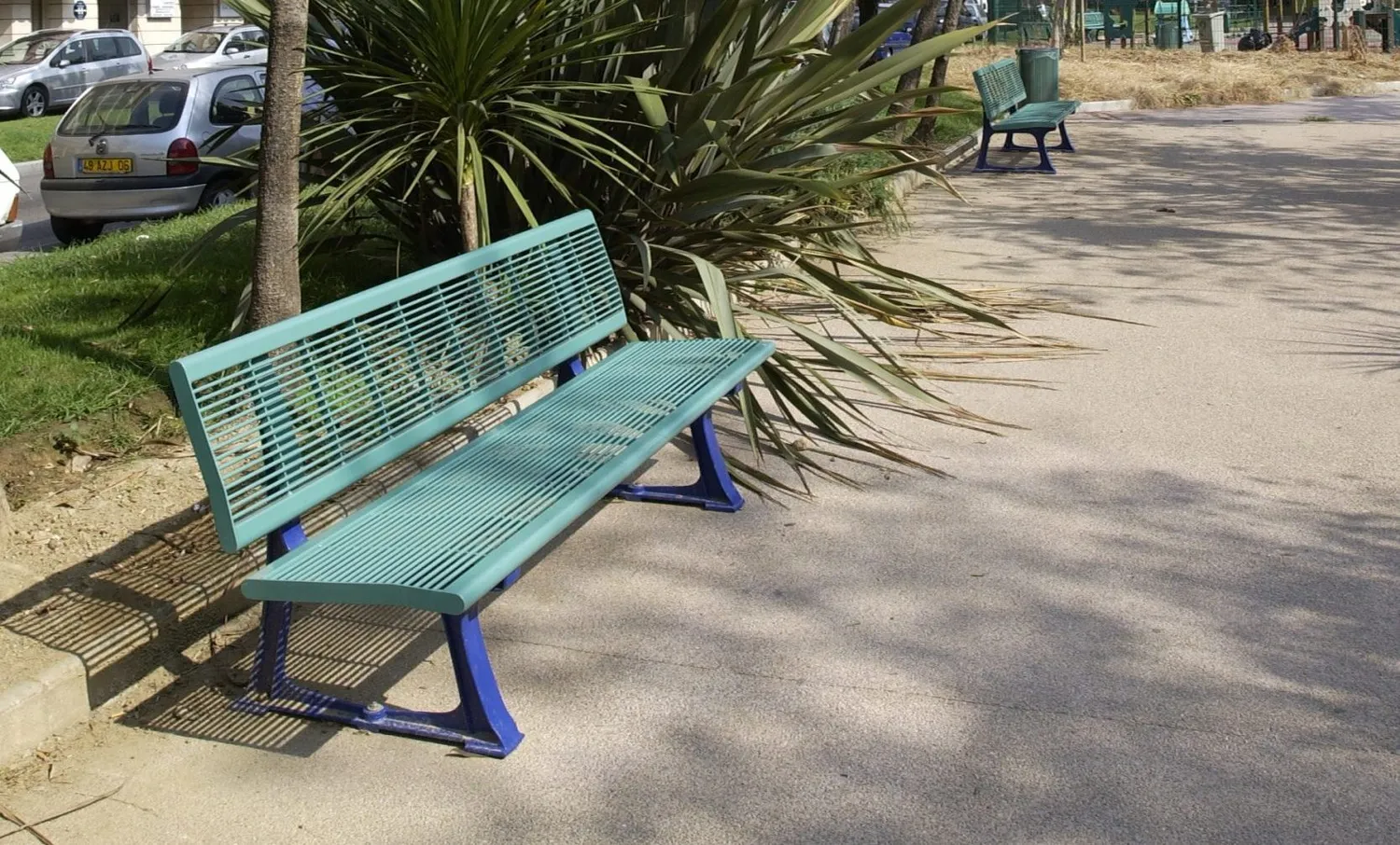 Inter Design Saint-Denis buitenbank staal zitcomfort