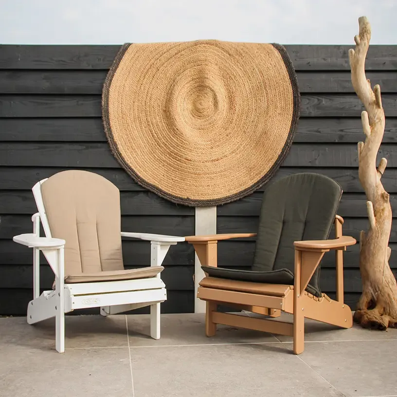 Comfychair Original Lichtbruine Tuinstoel Kunststof