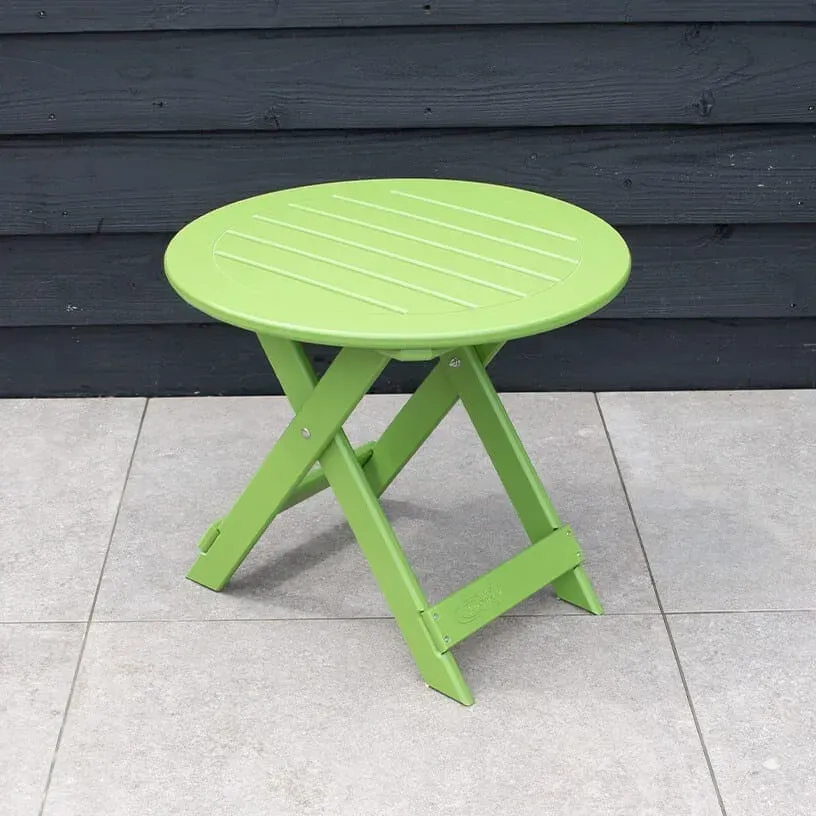 Comfychair bijzettafel kunststof limoengroen