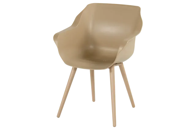 Hartman Sophie Studio dining kuipstoel Cappuccino alu