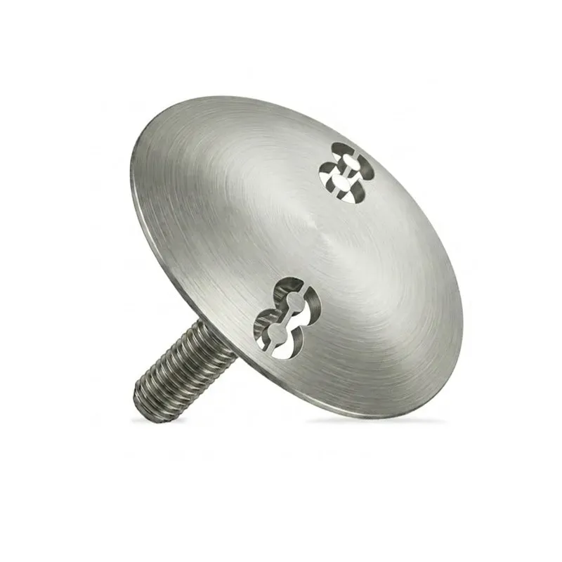 Groundlevel Markeernagel met nummers RVS316 70-156 mm