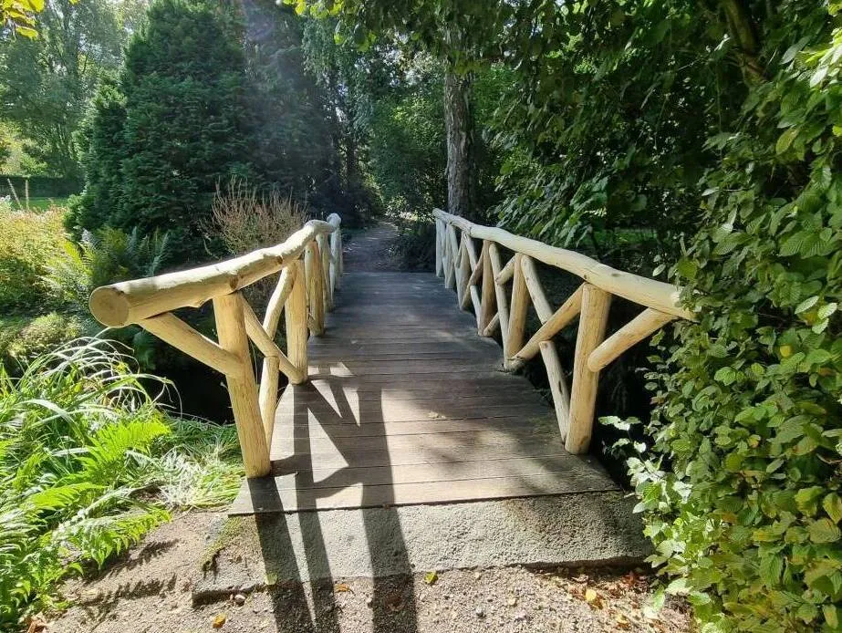 Jaap de Vries Sunderland brug houten toegangsbrug