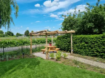 Jaap de Vries Producties Gelderse Vallei pergola kastanjehout