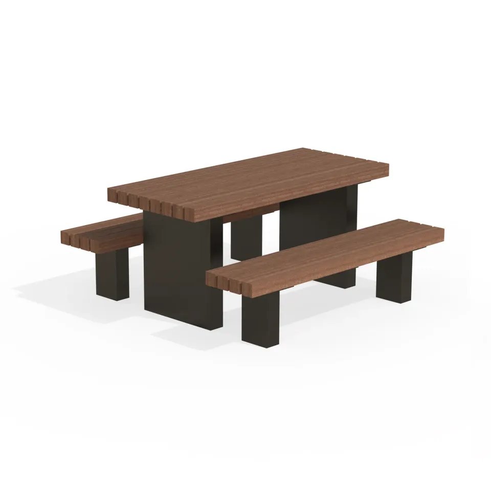 Groundlevel JUUL 1800 picknickset 6-8 personen cumaru