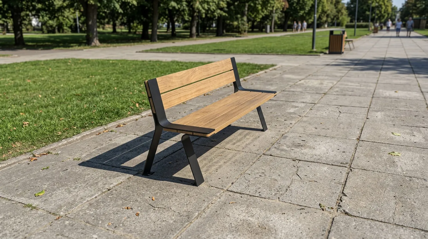 Inter Design LIGNA Comfort buitenbank met rugleuning