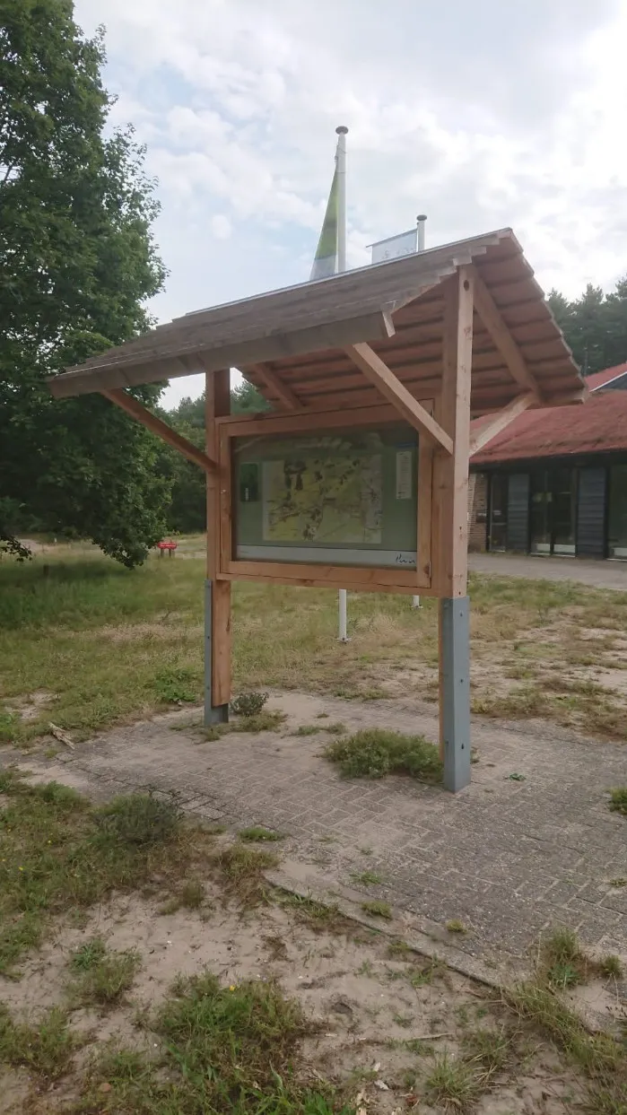 Jaap de Vries Valkenburg informatiebord dubbelzijdig