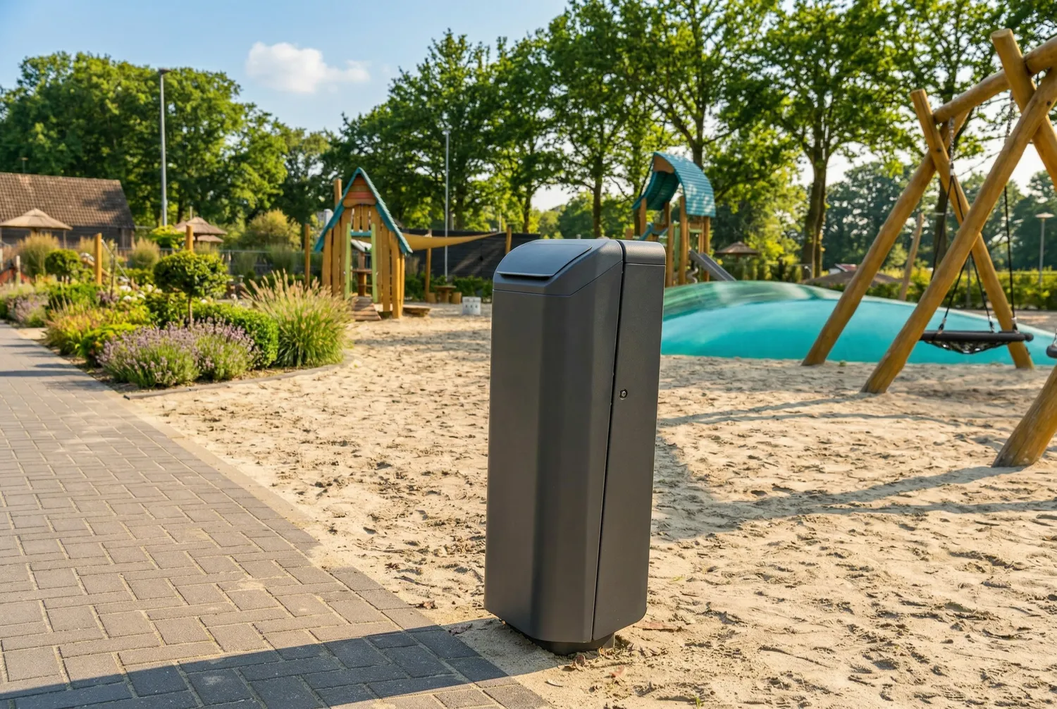 Inter Design Dulce afvalbak 70 liter buiten