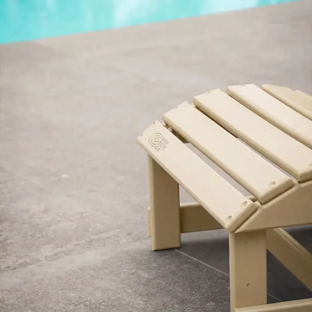 Comfychair Voetenbank crème kunststof
