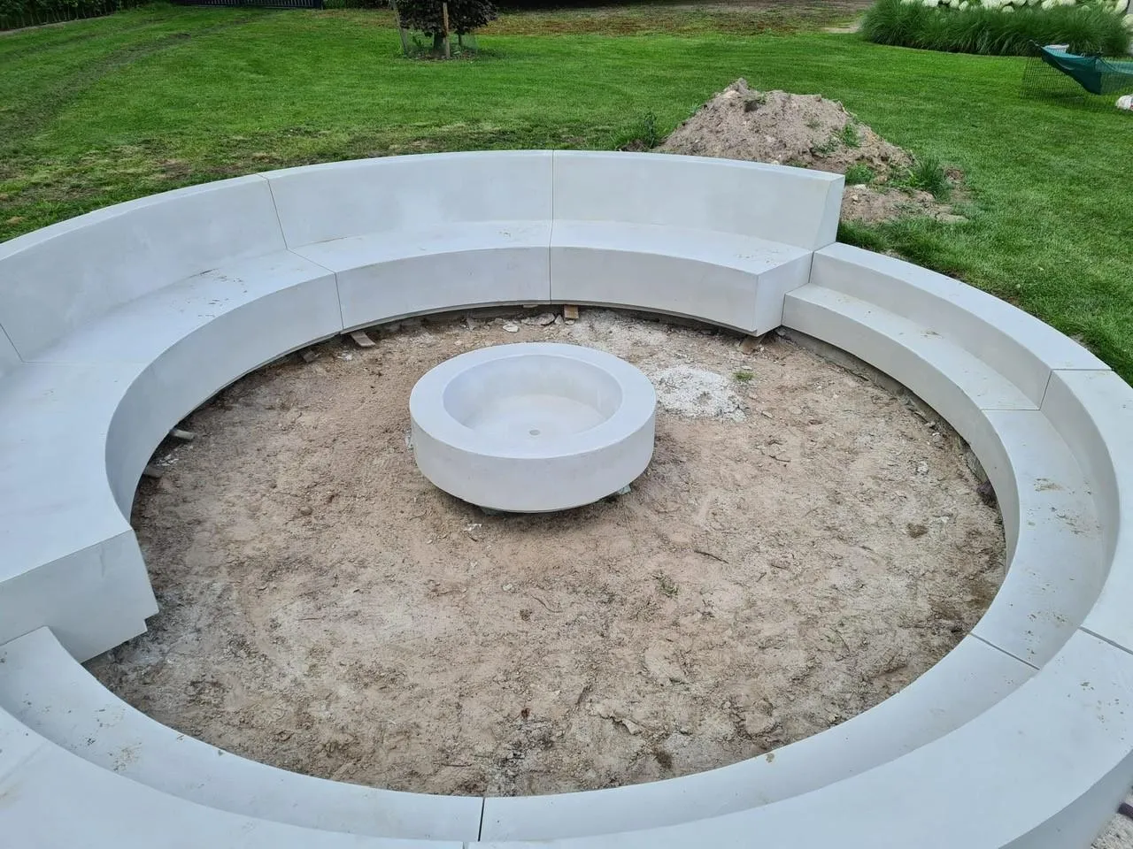 Groundlevel EDY Samson vuurplaats beton 5000mm