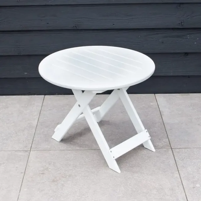 Comfychair Beistelltisch bijzettafel wit kunststof