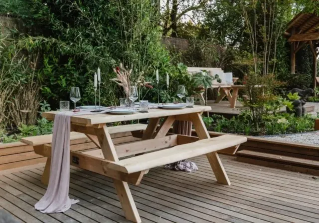 Jaap de Vries Nevada 180 picknicktafel 4-6 personen