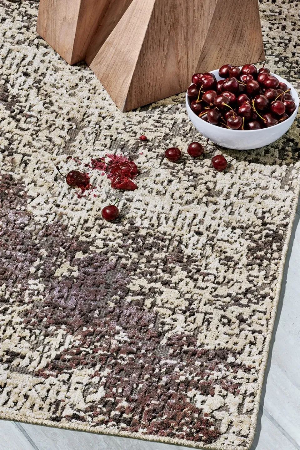 Sutherland Furniture Cumulus Drop Stitch stof volumineus