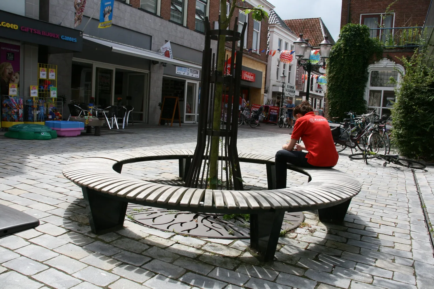 Inter Design Rendez-Vous buitenbank enkelzits hout