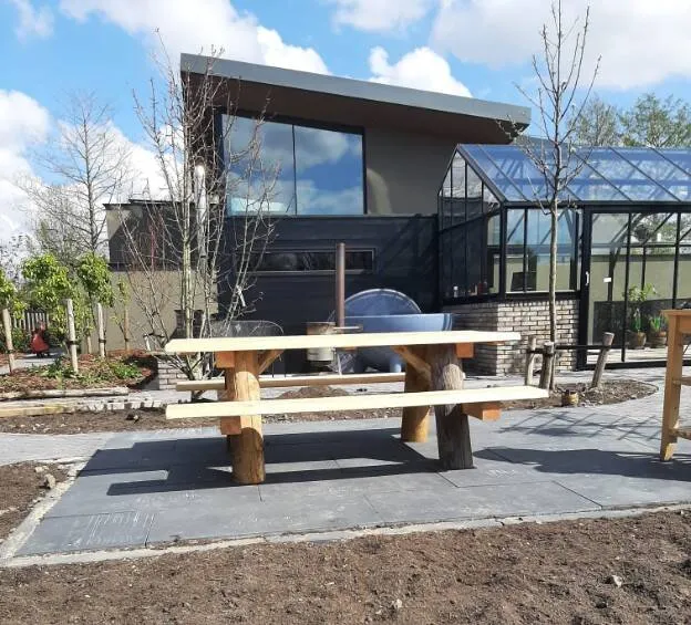 Jaap de Vries Mississippi 200 picknicktafel Douglas