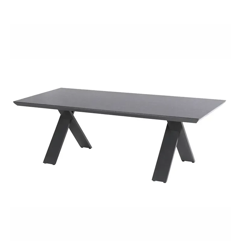 Hartman Xanadu tuintafel 220x100 antraciet HPL