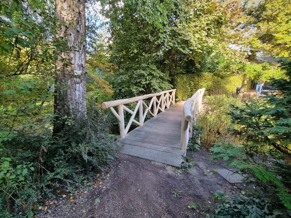 Jaap de Vries Sunderland brug houten toegangsbrug
