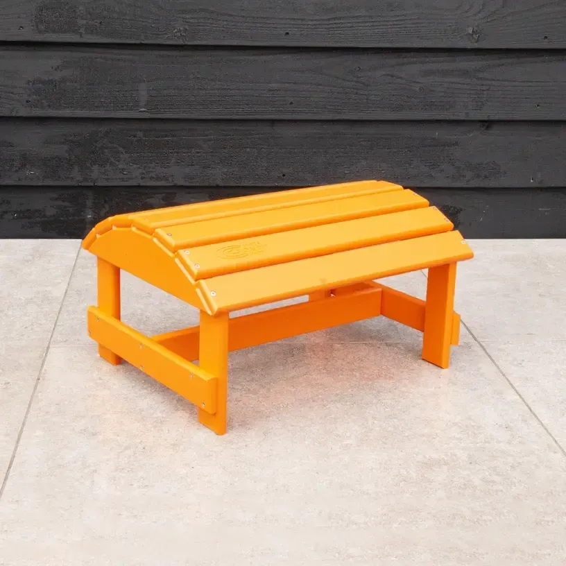 Comfychair Foot Stool voetenbank oranje