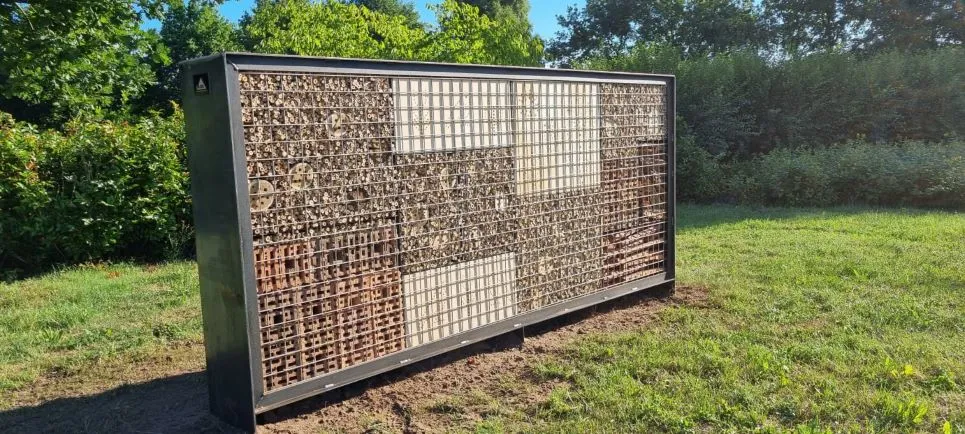 Jaap de Vries Lincoln insectenhotel cortenstaal
