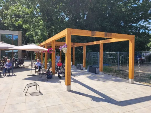 Jaap de Vries Producties pergola hout tuin