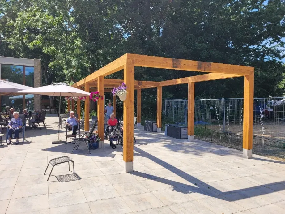 Jaap de Vries Producties pergola hout tuin