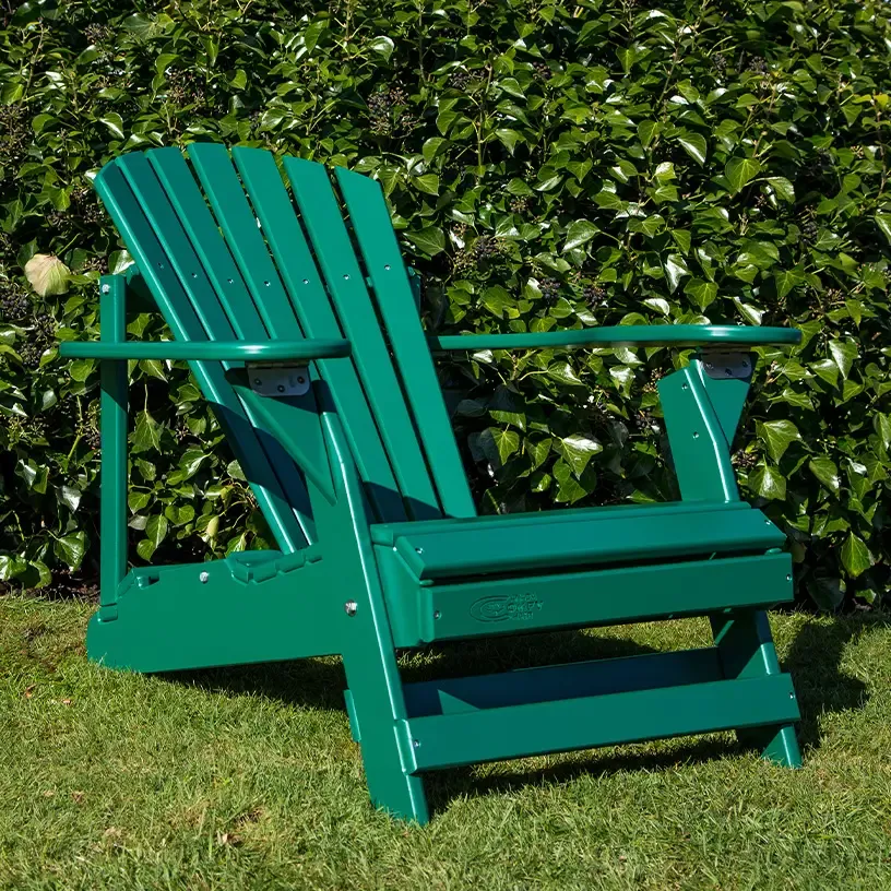 Comfychair Reclining Skovgrøn ligstoel kunststof groen