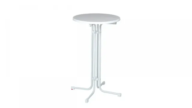 ACAMP Piazza Basic klaptafel 70 cm rond staal