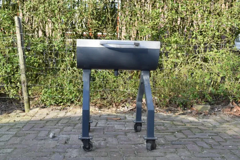 Jaap de Vries Mammoet BBQ Medi barbecue RVS 92,5 cm