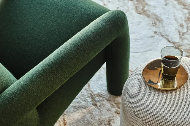 Sutherland Furniture Rough 'n Rowdy buitenstof per meter grof