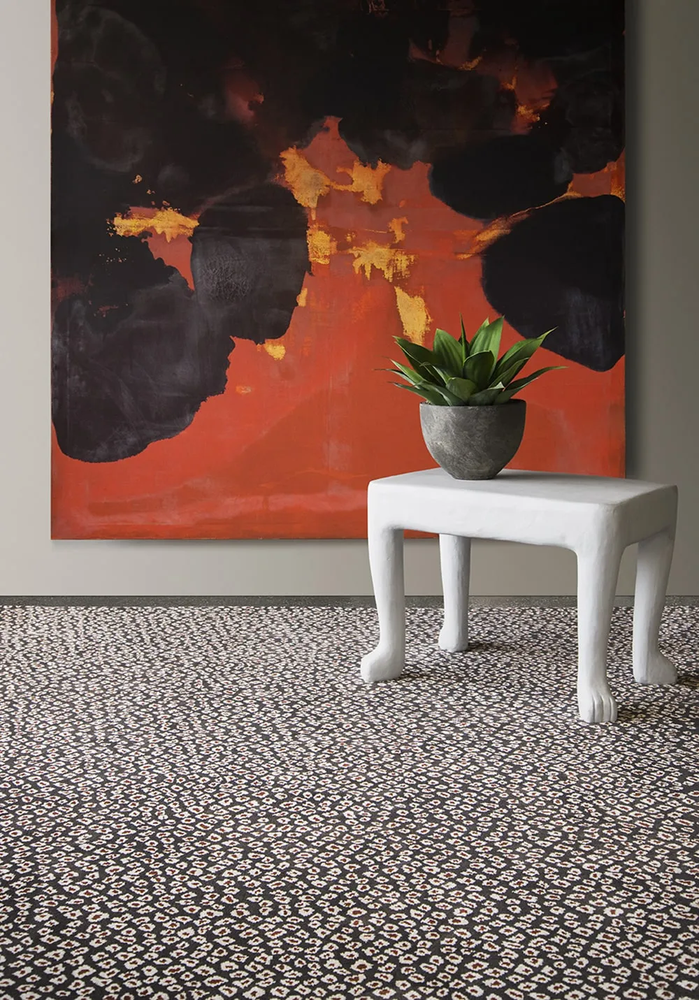 Sutherland Furniture Elements Tibetan Knot buitenkleed handgeknoopt