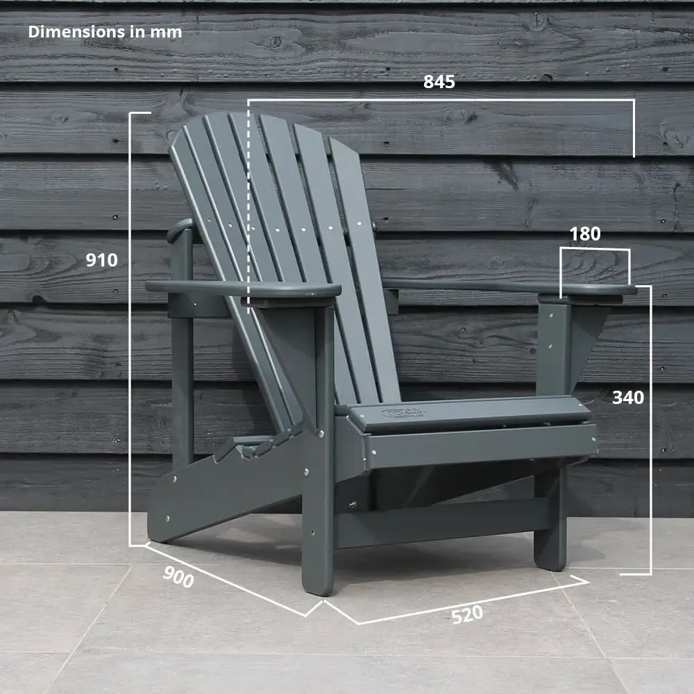Comfychair Original tuinstoel grijs
