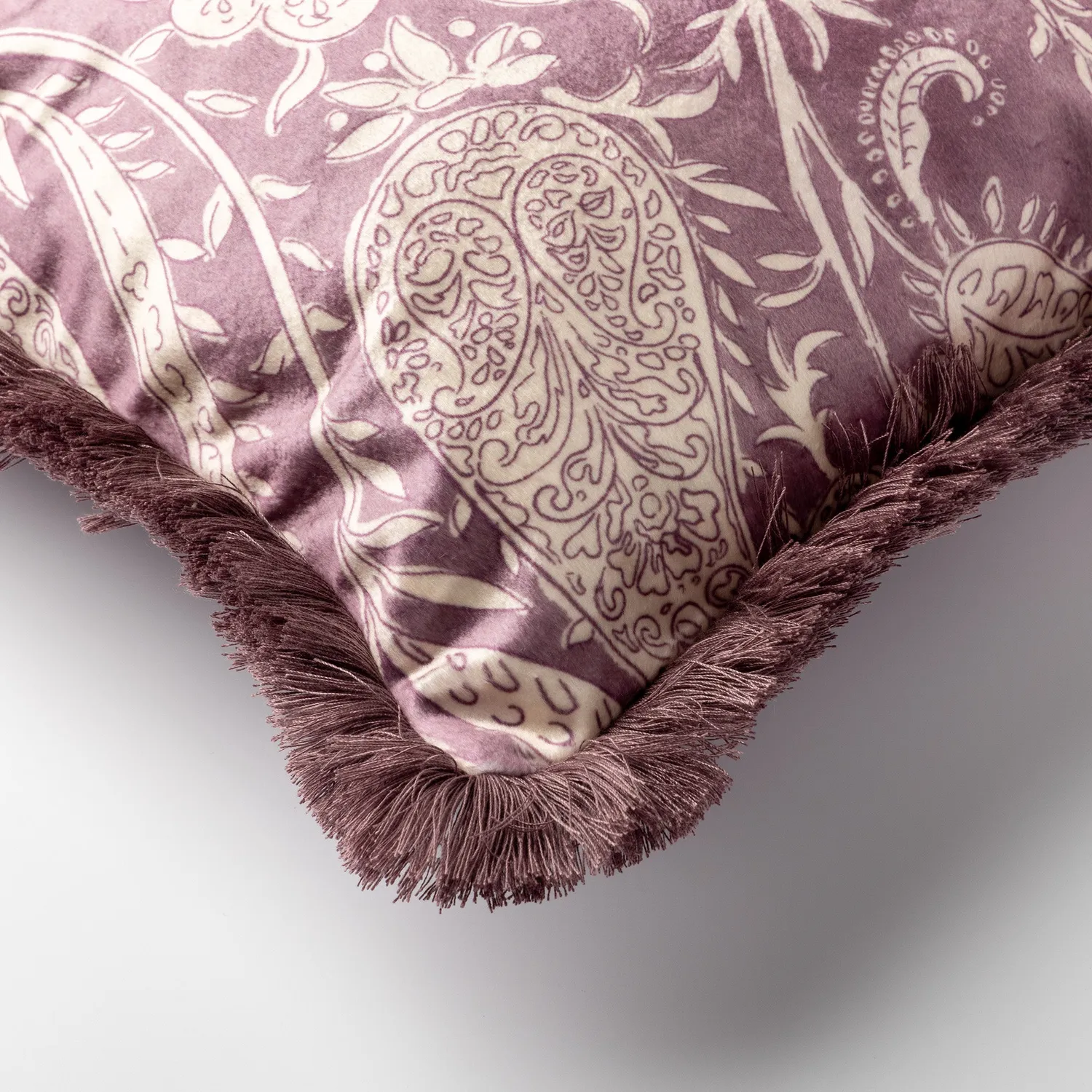 Dutch Decor Ravie sierkussen 45x45 cm Dusky Orchid