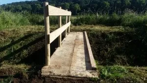 Jaap de Vries Welton houten brug eiken tot 5 meter