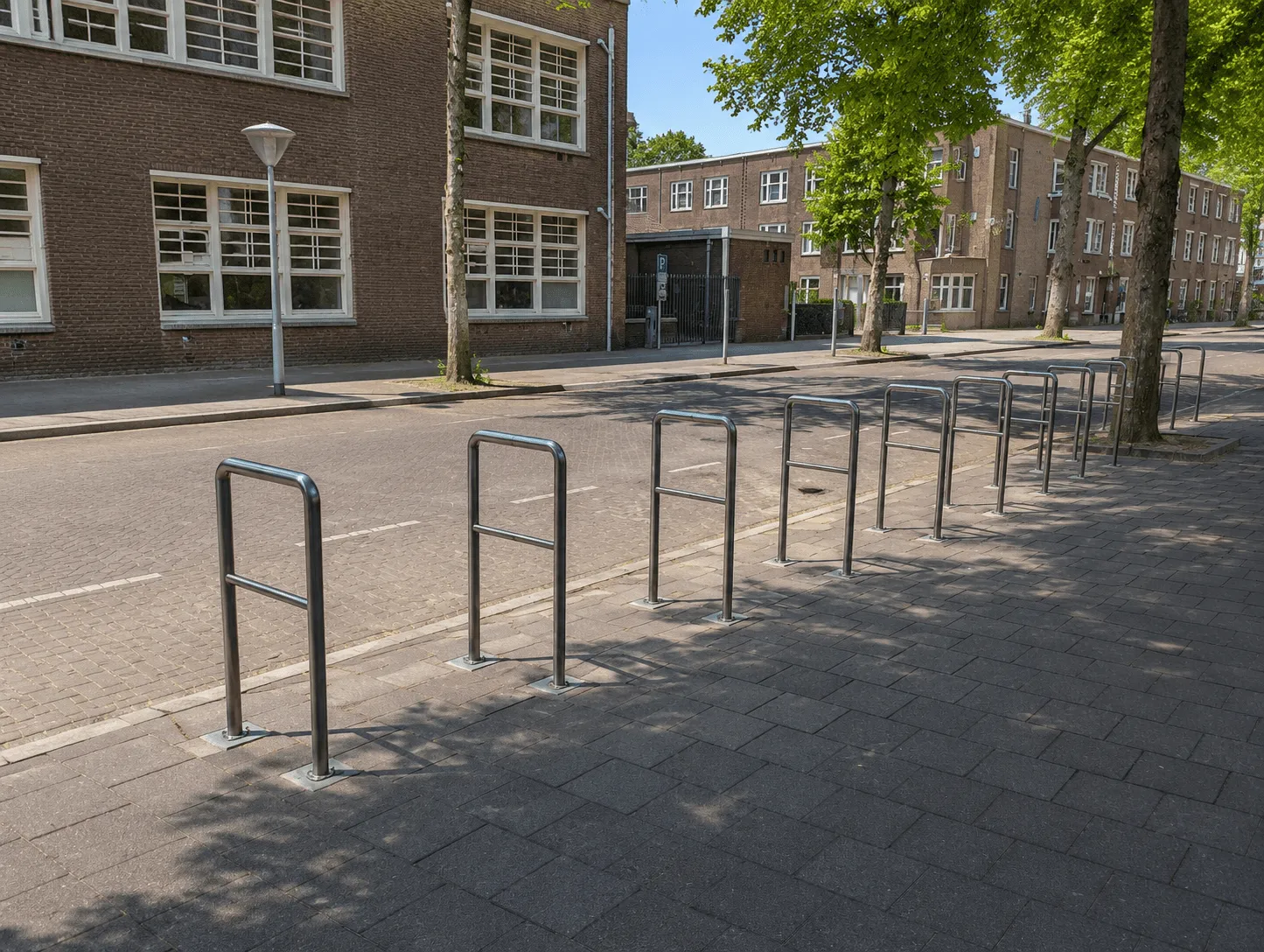 Jaap de Vries Producties Trento fietsnietje RVS 60-120 cm