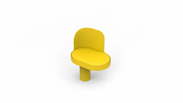 Inter Design Arobase buitenstoel met rugleuning modulair