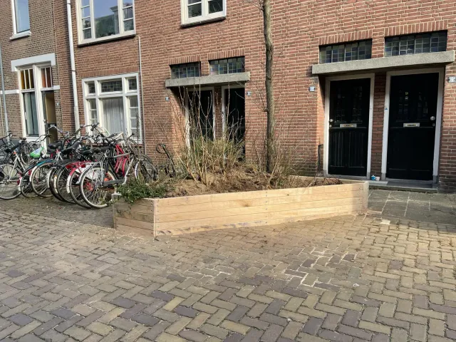 Jaap de Vries Producties Openbare Ruimte plantenbak hout maatwerk