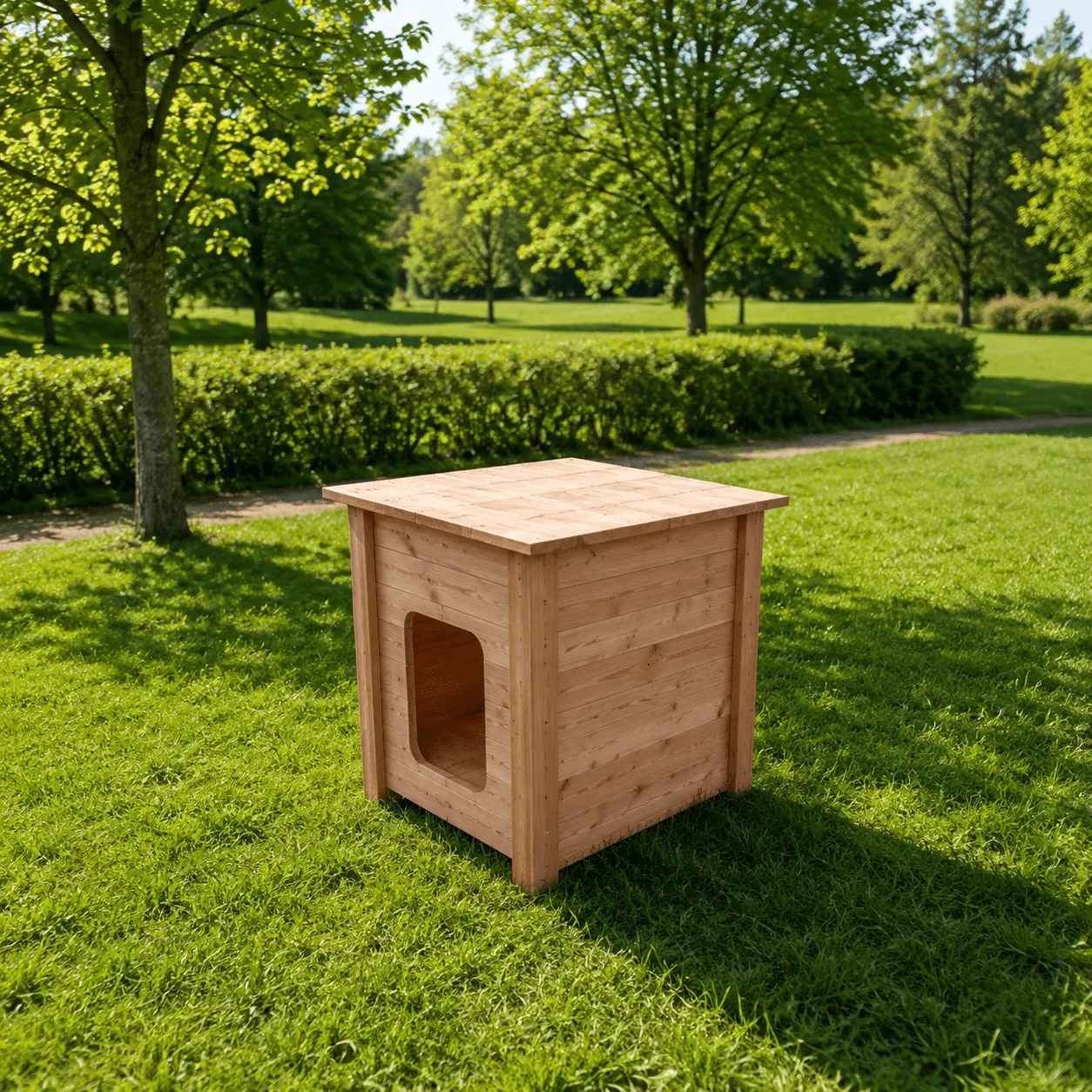 Jaap de Vries Trimtafel hondentrimtafel douglas buiten