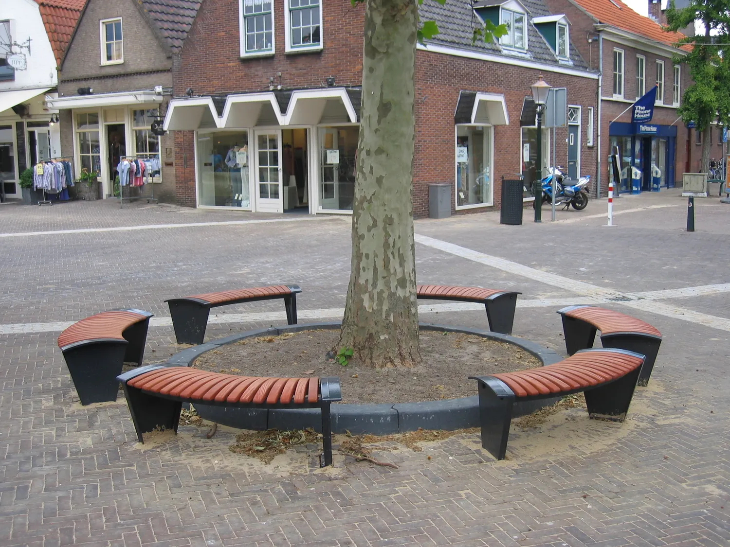 Inter Design Rendez-Vous buitenbank enkelzits hout
