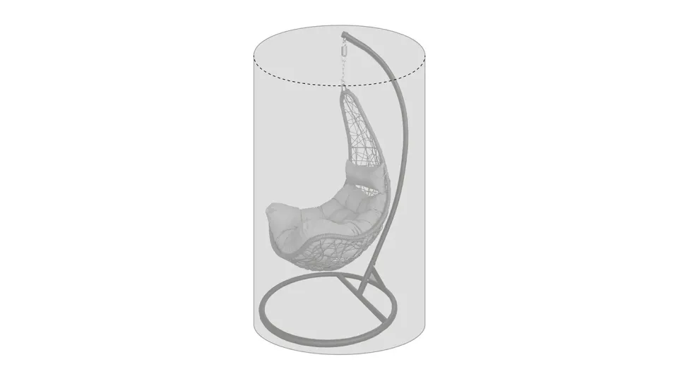 ACAMP hangstoel hoes 110x200 cm waterdicht PVC