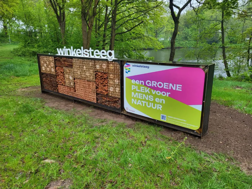 Jaap de Vries Lincoln insectenhotel cortenstaal