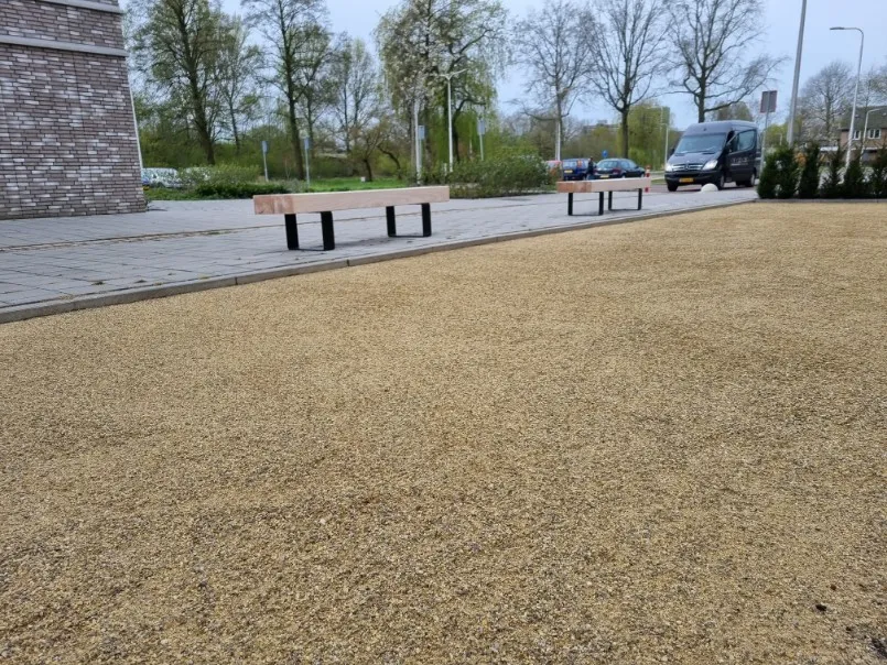 Jaap de Vries Swansea 200 parkbank eikenhout 200 cm