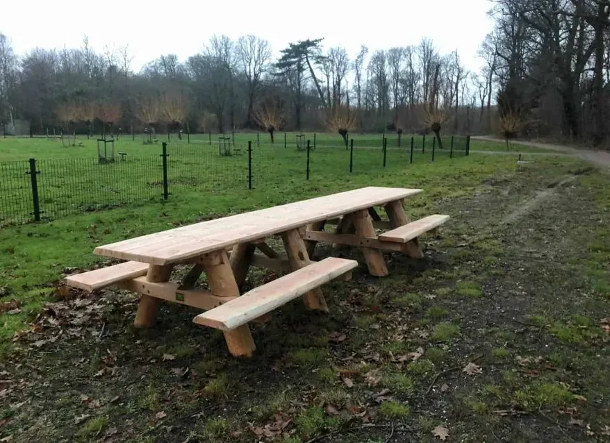 Jaap de Vries Utah rolstoeltafel douglas 400 cm