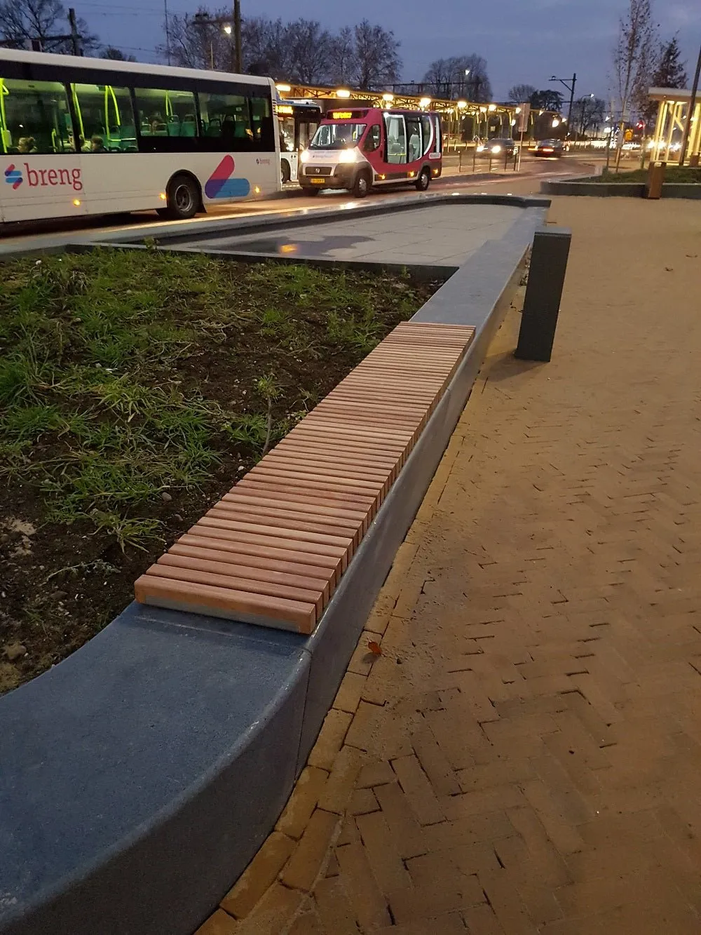 Groundlevel Samson Naut zitting hout voor zitrand 450mm